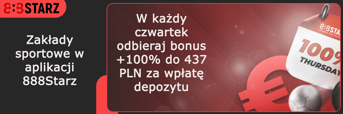 Zaklady app 888STARZ Polska. 